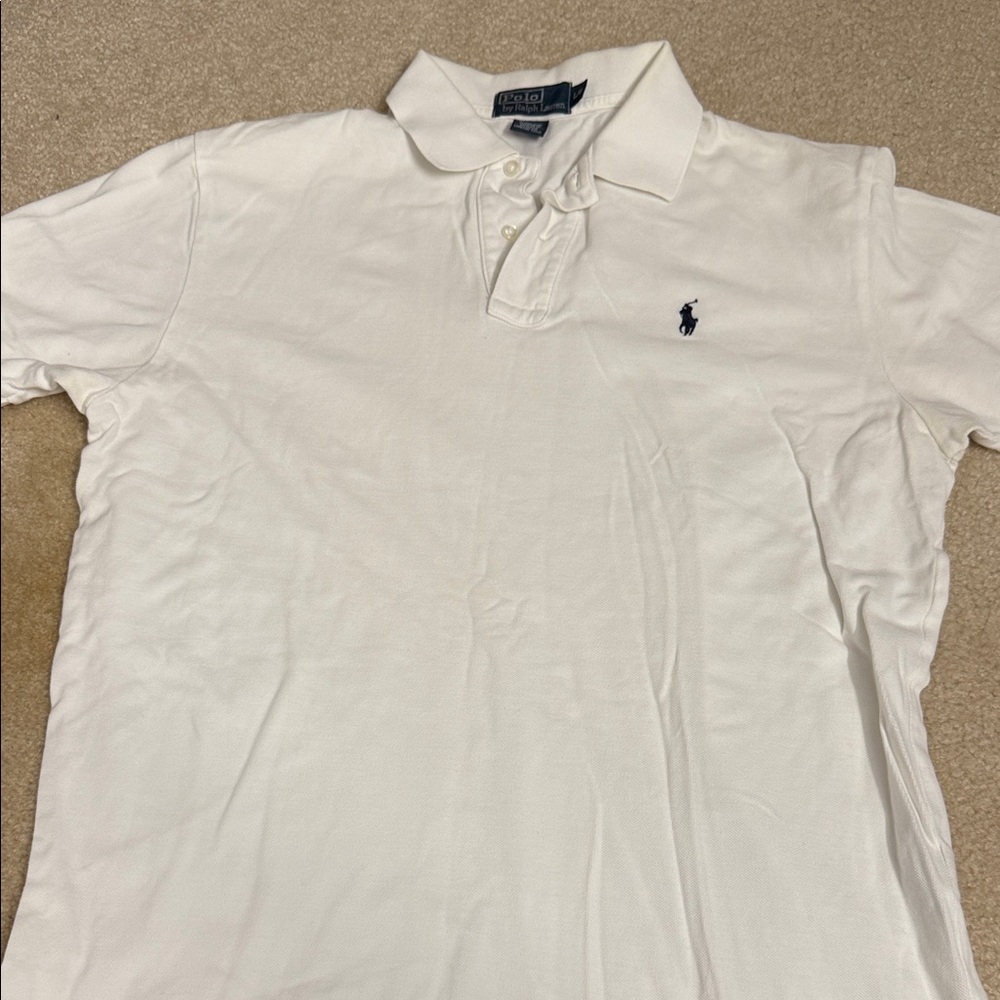 SOLD Polo by Ralph Lauren Classic White Polo Shirt